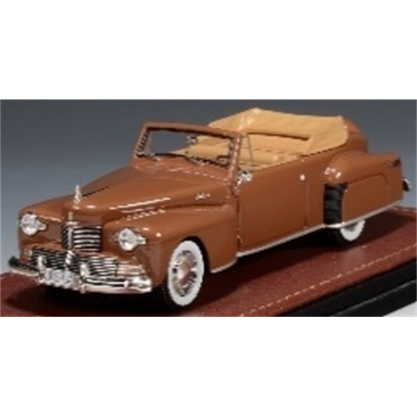 Lincoln Continental Cabriolet Chetwyn Beige Open Roof 1942