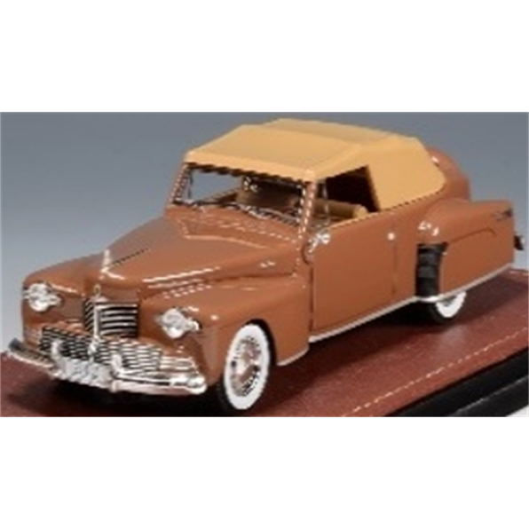Lincoln Continental Cabriolet Chetwyn Beige Closed Roof 1942
