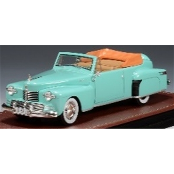 Lincoln Continental Cabriolet Suwanee Green Open Roof 1942