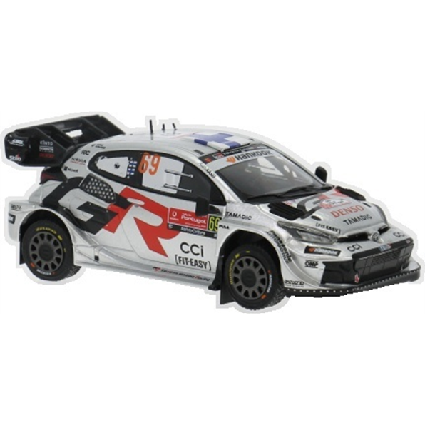 Toyota GR Yaris Rally1 Rally Portugal 2025 #69 K.Rovanpera/J.Halttunen