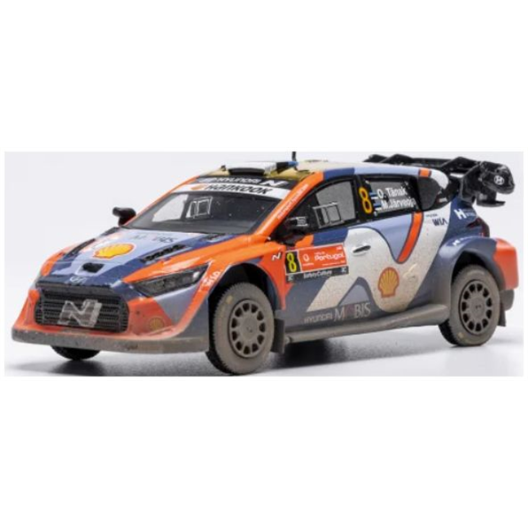 Hyundai i20 N Rally1 Rally Portugal 2025 #8 O.Tanak/M.Jarveoja