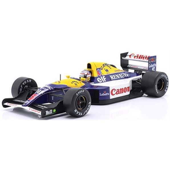 Williams FW14 Nigel Mansell #5 2nd Monaco GP F1 1991