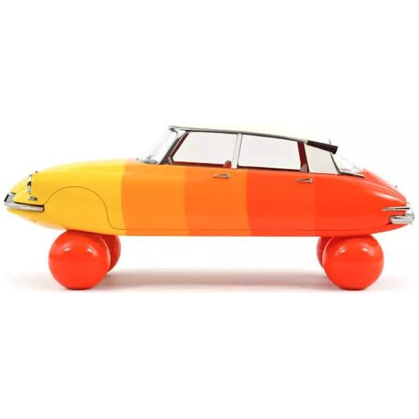 Citroen DS 19 on Balls Shades of Orange 1959